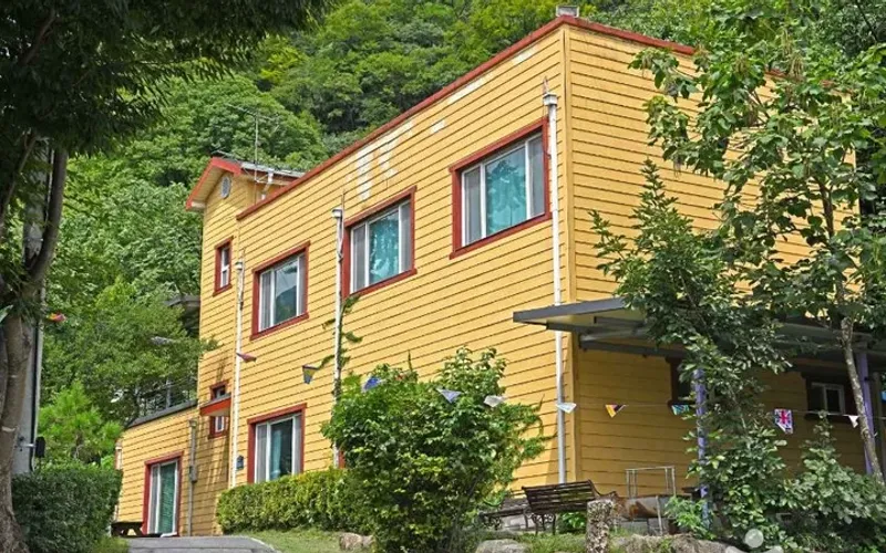 단양 감골 바람개비마을