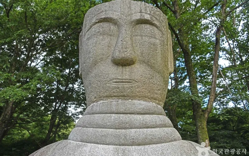 미륵리 불두